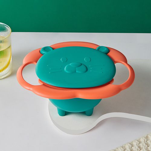 Lion Shape 360° Rotating Gyro Bowl