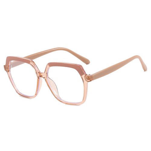 European and American color matching irregular flat glasses new fashion glasses frame personality glasses frame trend