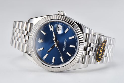 41MM Diary Stainless Steel Quartz Solid Steel Strip Men's Watch Waterproof Night Light Watch