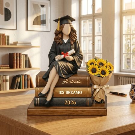 Signo de bloque de madera de graduación personalizado, regalo de nombre de graduación personalizado, recuerdo de clase 2026