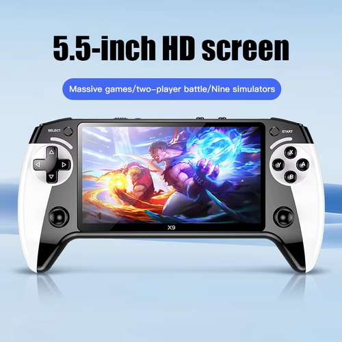 Hot Sale Handheld Game Players Retro 500 in 1 Portable Gaming Console for Psp Ps2 Arcade X9 Game Console
