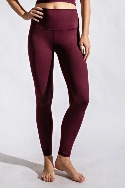 RAE MODE Lux Butter Full Length Compression Legging (Cassis)