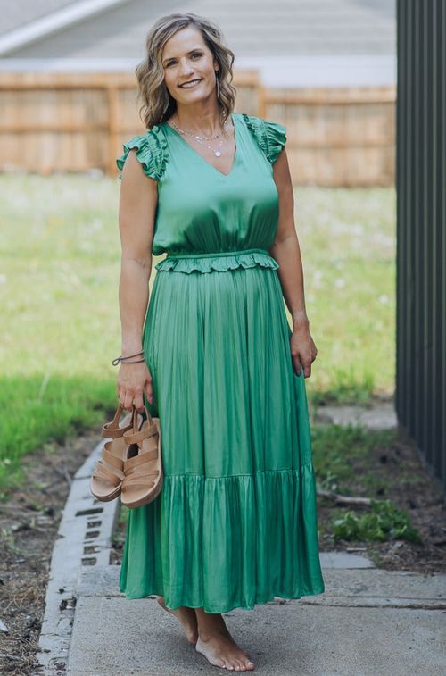 Gives Me Butterflies Midi Dress