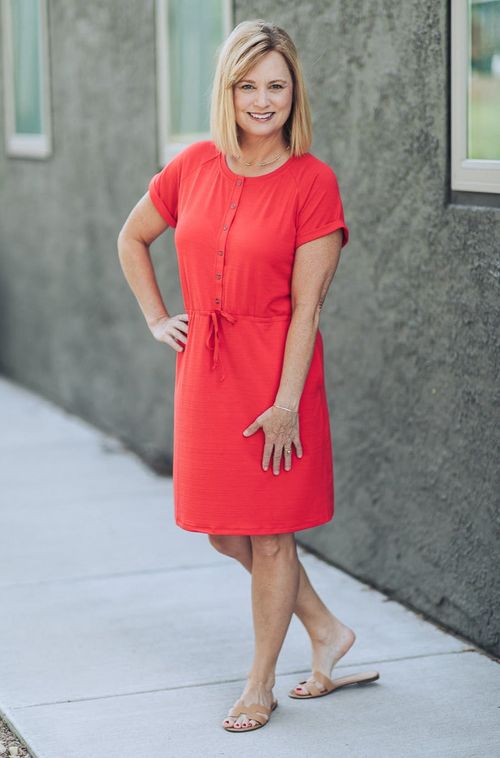 Royally Raglan T-Shirt Dress