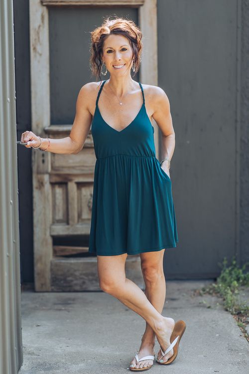 Scrunch Strap Romper