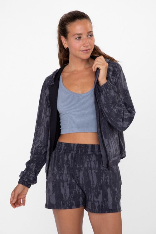 MONO B Hooded Waterfall Active Jacket