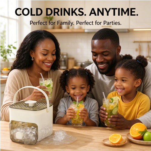 Fast Portable Countertop Ice Maker Machine for Home Office and Travel in Kenya