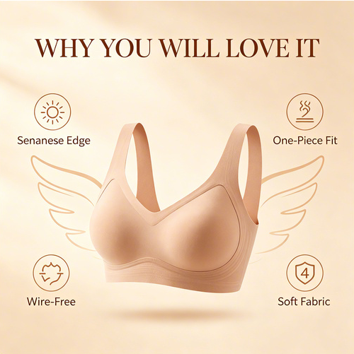 🚀BUY 1 GET 3🔥COD！Women Push Up Anti Sagging Wireless Bra Vest For Lift And Support ｜ One size fits all (50–70 kg)