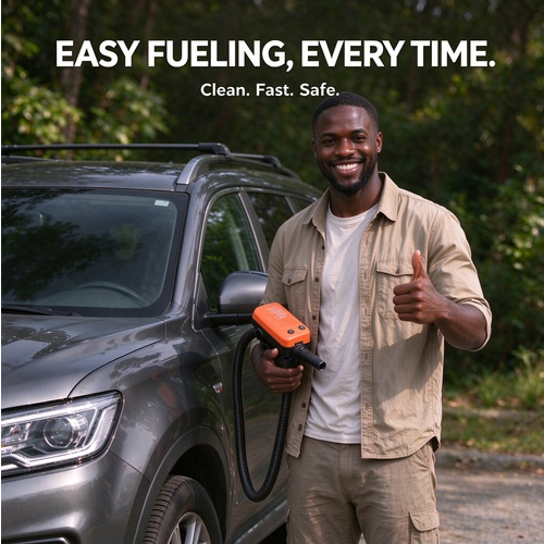 🚚 Fast Delivery Kenya 💵 COD Available Portable！Battery Powered Liquid Transfer Pump for Fuel Water and Diesel Easy No Spill Fast Transfer