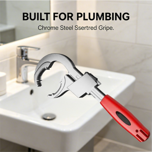 Multifunctional Plumbing Wrench Adjustable Spanner Hardware Tool, Adjustable Jaw Pipe Repair Wrench with Strong Steel Body, Ergonomic Handle, Compact Design, Local Shipping, COD Free Shipping, Pay on Delivery