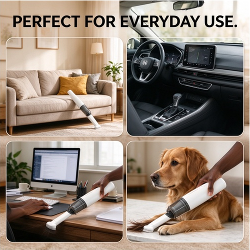 🔥HOT SALE 50% OFF🔥 COD！Handheld Wireless Vacuum — Mini High-Power Cleaner for Car and Home.Nairobi stock ships within 48H, delivered within 3days