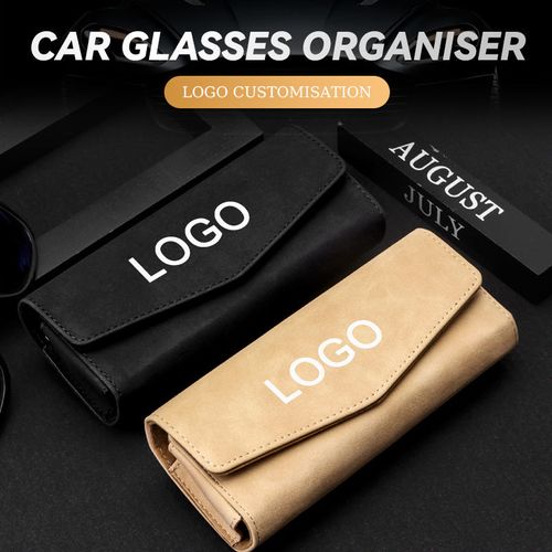 Customized Multifunctional Car Sunglasses Storage Box