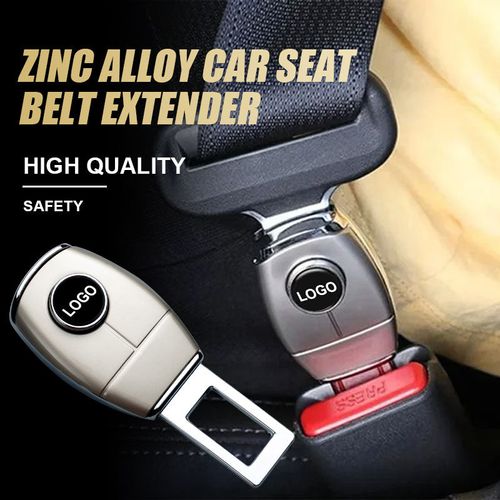 Boucle d'extension de ceinture de sécurité automobile en alliage de zinc