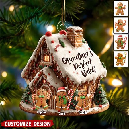 Le lot parfait de grand-mère - Décoration personnalisée en acrylique pour grand-mère