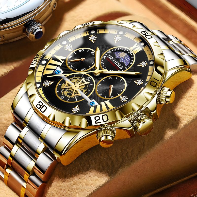 ✨ Relógios mecânicos automáticos à prova de água, novos e suíços ⌚