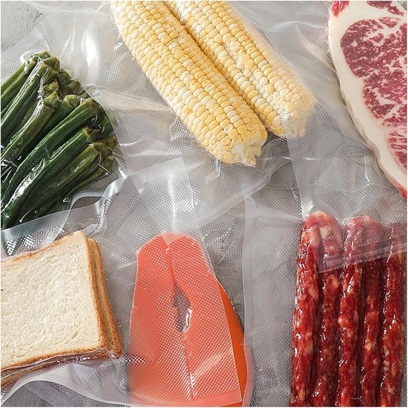 🔥Mini Vacuum Sealer Wireless Portable with 5 Vacuum Bags, 2025 New Rechargeable Vacuum Sealer Machine, Digital Display Food Preservation for Dry(Moist) Food Storage