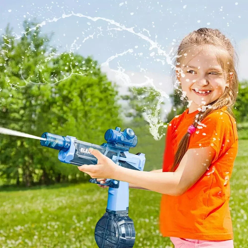 🔥Ultimate Battle Blaster Electric Water Guns with Realistic Gun Muzzle Flame🔥