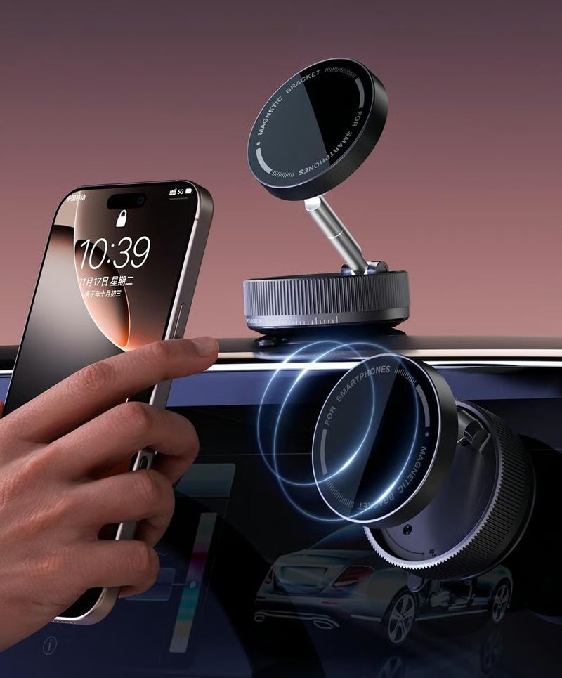 ⌛Limited Sale 50% OFF🔥Magnetic Phone Mount, Suction Car Phone Holder🚗📱