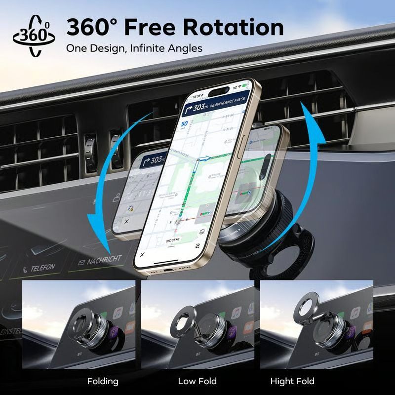 ⌛Limited Sale 50% OFF🔥Magnetic Phone Mount, Suction Car Phone Holder🚗📱