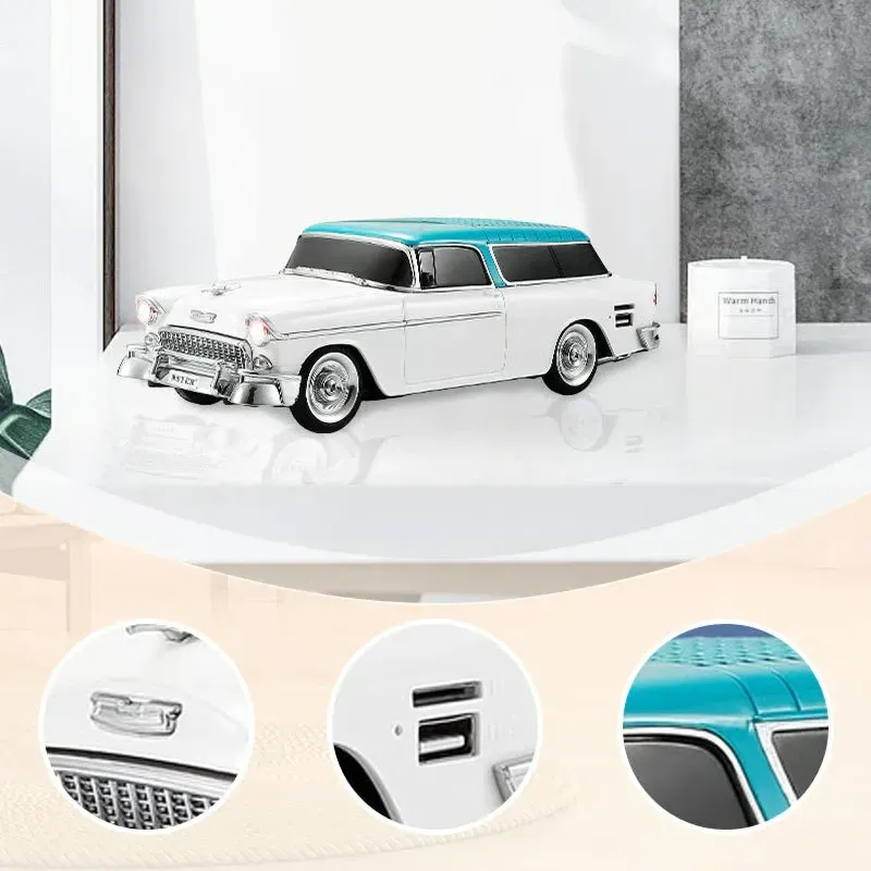 ⌛Last Day 50% OFF🔥Retro Car Model Wireless Bluetooth Speaker
