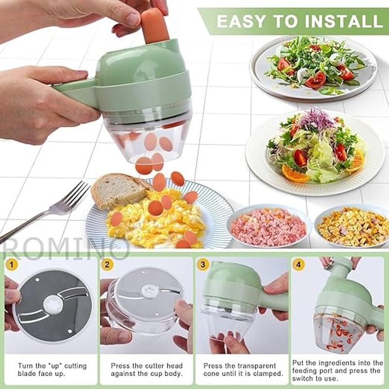 ⌛Last Day 50% OFF🔥Portable Electric Vegetable Cutter