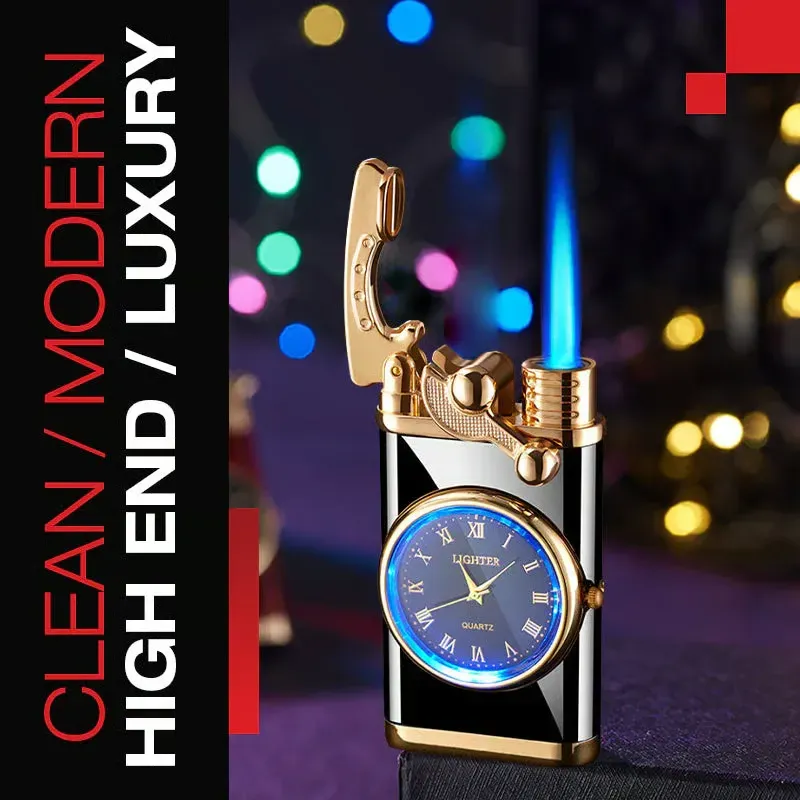 ⌛Limited Sale 50% OFF🔥Stylish Windproof Lighter + Digital Clock🔥