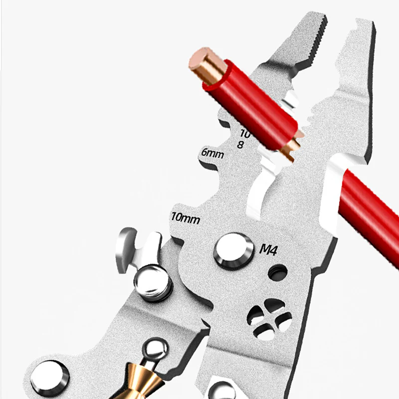 ⌛Limited Sale 50% OFF🔥Multifunctional Foldable Wire Stripping Scissors with Electrical Test⚡️✂️