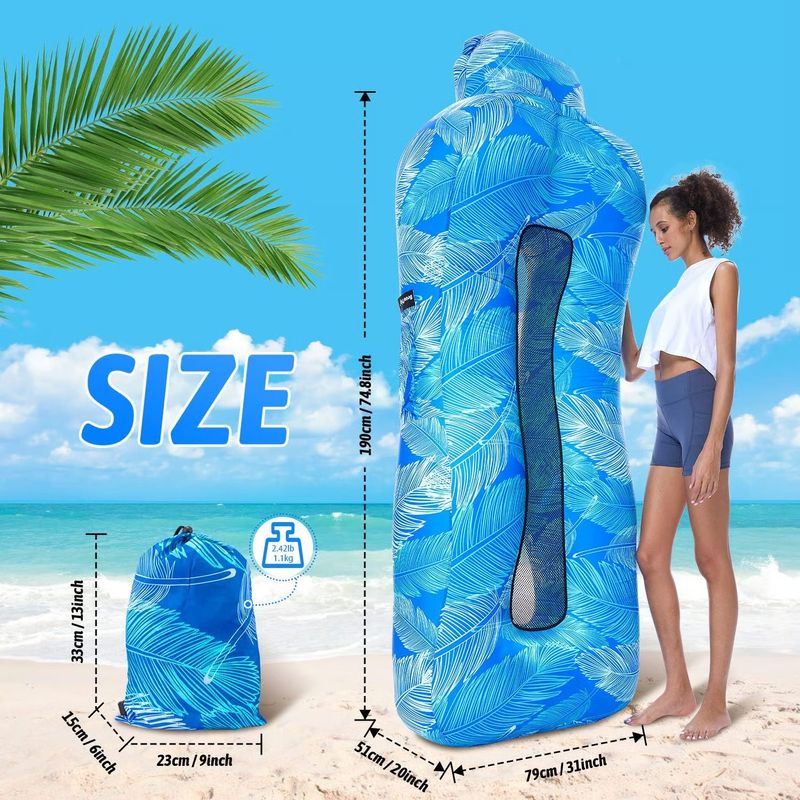 ⌛Limited Sale 50% OFF🔥2025 New Inflatable Lounger Air Sofa Hammock🌞