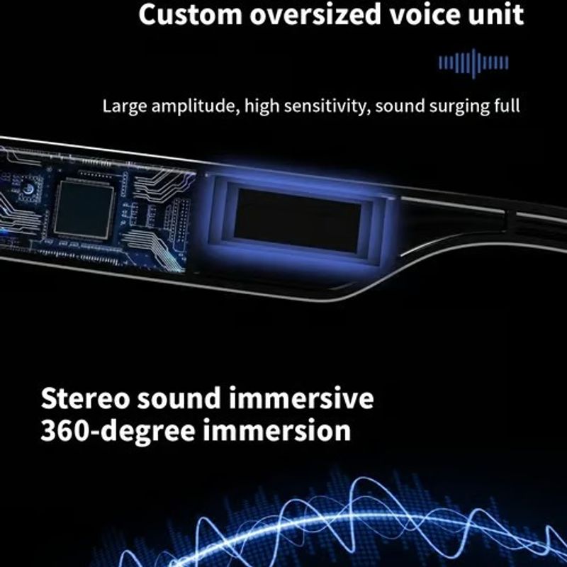 💥 50K+ SOLD! Almost Gone ✨ Multi-function Smart Wireless Headphone Sunglasses 👓