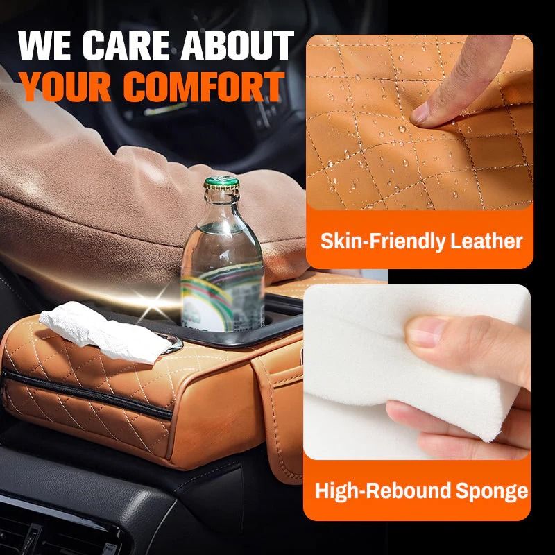⏳Limited Sale 50% OFF🔥Integrated Pressurized Multifunctional Car Armrest Heightening Pad🚘