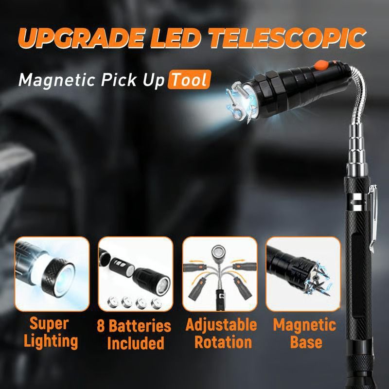 ⏳Limited Sale 50% OFF🔥Telescoping Magnetic Pickup Tools🔧