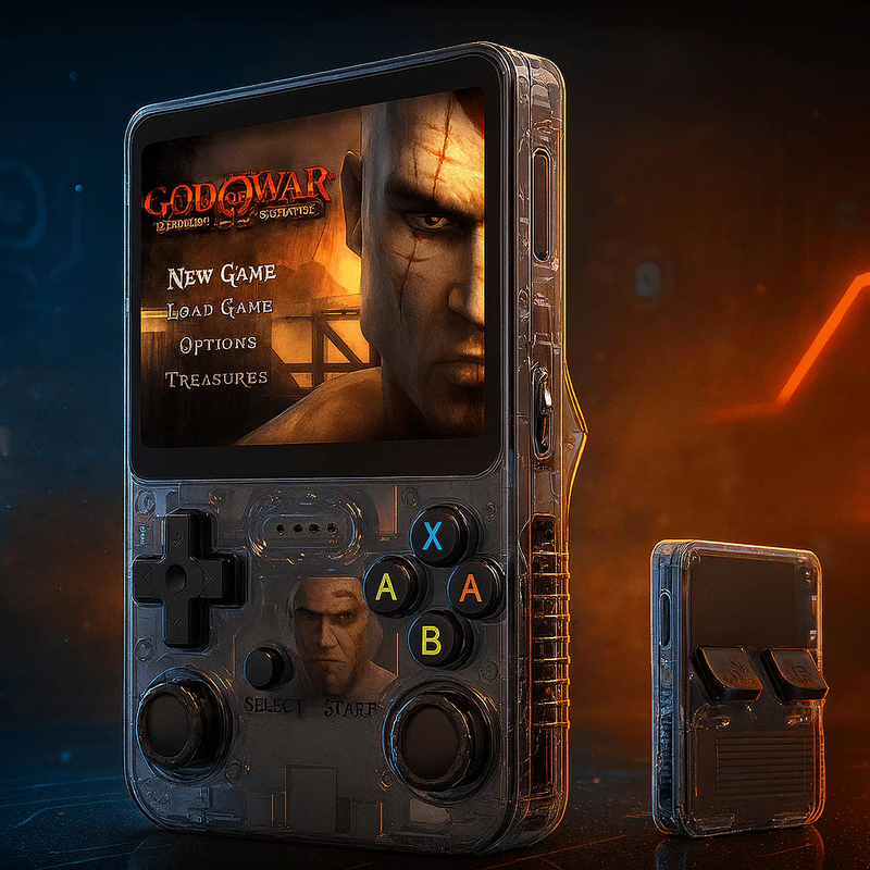 ⏳Limited Sale 50% OFF🔥R36S Retro Handheld Game Console – 10,000 Classic Games to Relive Your Childhood🎮