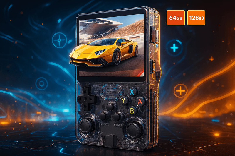 ⏳Limited Sale 50% OFF🔥R36S Retro Handheld Game Console – 10,000 Classic Games to Relive Your Childhood🎮