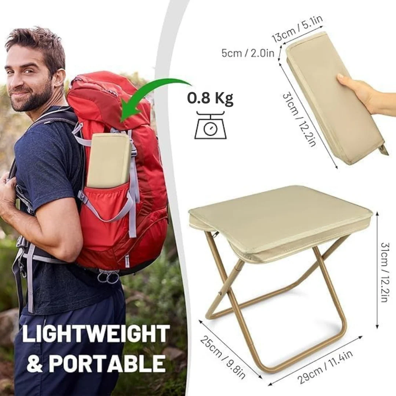 ⏳Limited Sale 50% OFF🔥Portable Lightweight Foldable Travel Stool🪑