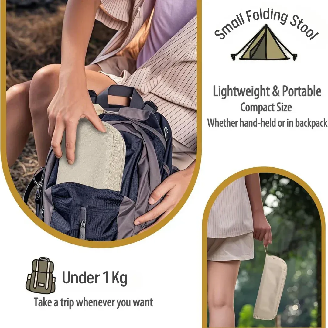 ⏳Limited Sale 50% OFF🔥Portable Lightweight Foldable Travel Stool🪑