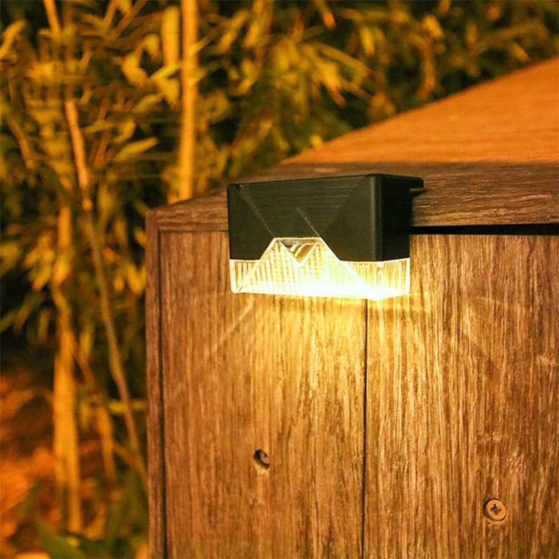 ⏳Limited Sale 50% OFF🔥5PCS-IN-A-PACK Radiant Solar Powered Waterproof Deck Lights for Outdoors☀️💡