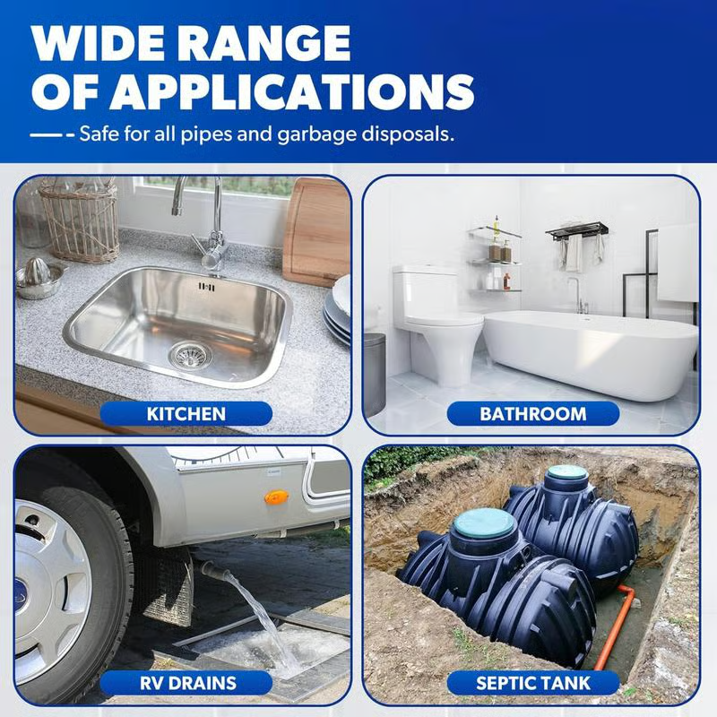 🎉 Buy 1 Get 1 FREE 🎁Powerful Pipe Dredging Agent for Kitchen and Toilet Pipelines🚽