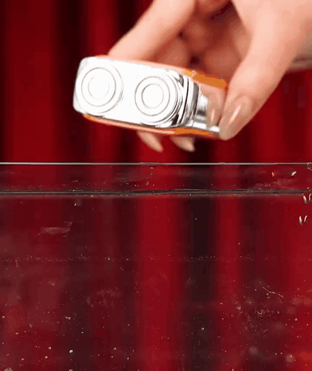 🎁 Small Steel Cannon Suspended Magnetic Blade Shaver 🪒