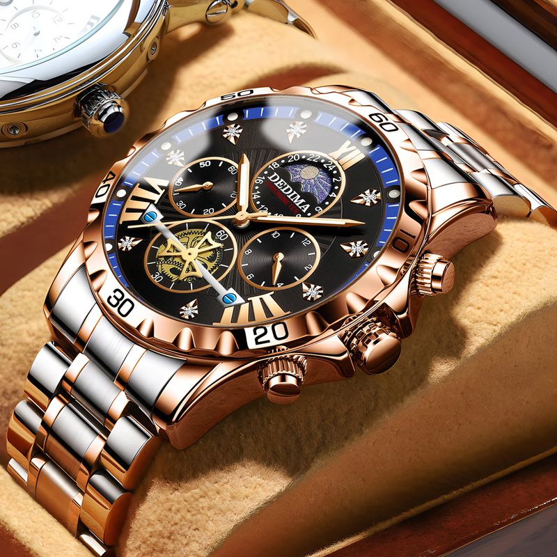 ✨ Relógios mecânicos automáticos à prova de água, novos e suíços ⌚