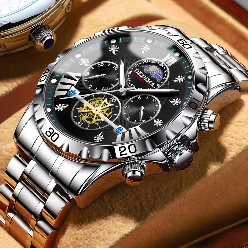 ✨ Relógios mecânicos automáticos à prova de água, novos e suíços ⌚