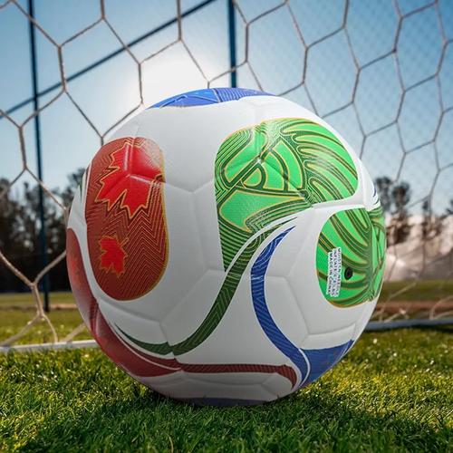 Official Size 5 Heat Sealed Soccer Ball, Football Balls, Durable Non-Slip PU Material, Ideal Gift for Friends & Family, Perfect for Adult Matches