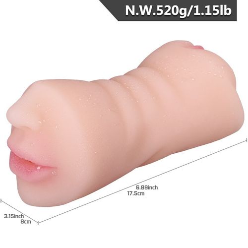 3 in 1 Pocket Pussy Male Masturbator Sex Toys for Men