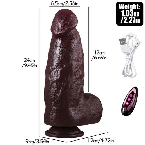 9 Inch Thick Black Dildo Sex Toys