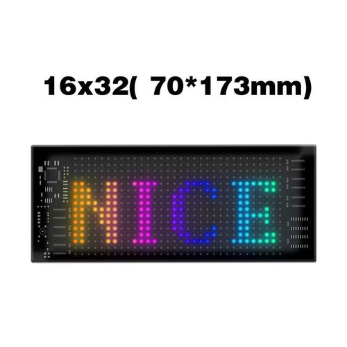 LED flexible display APP Bluetooth decorative advertising screen full color smart car stickers