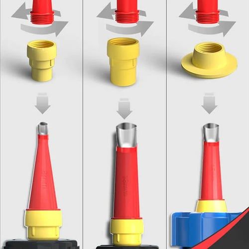 Universal Integrated Rubber Nozzle Tool Kit+Glue guns