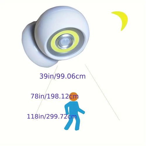 1pc 360° Motion Activated Portable Night Light