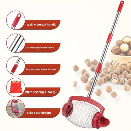 Hot Sale Fruit Nut Ball Golf Walnut Chestnut Picker Garden Tools