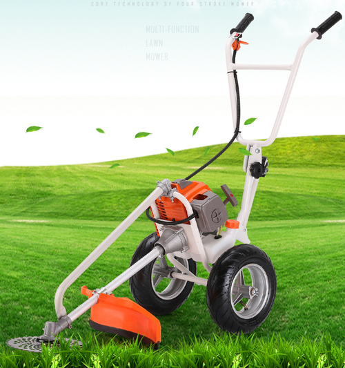 Handpush Brush Cutter With Plower