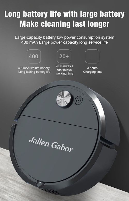 Low-noise powerful cleaning and disinfecting robot vacuum