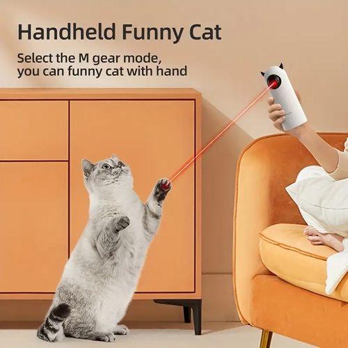 Interactive Smart Pet Laser Light Toy - Indoor Playmate for Cats and Dogs